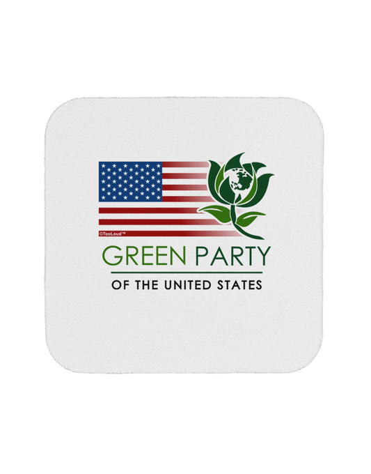 Green Party US Flag Coaster-Coasters-TooLoud-1-Davson Sales