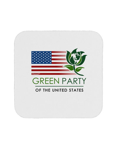 Green Party US Flag Coaster-Coasters-TooLoud-1-Davson Sales