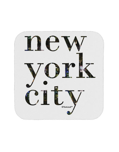 New York City - City Lights Coaster by TooLoud-Coasters-TooLoud-White-Davson Sales