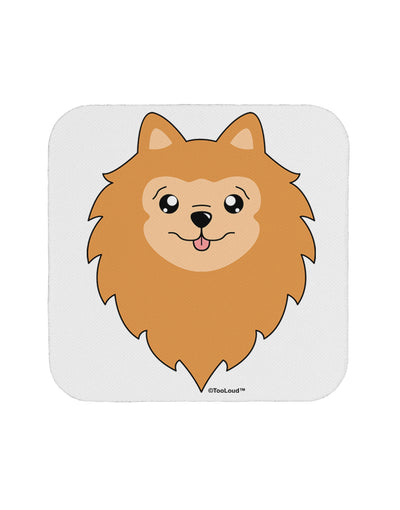 Cute Pomeranian Dog Coaster by TooLoud-Coasters-TooLoud-White-Davson Sales