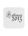 Halloween Current Year Script Distressed Coaster-Coasters-TooLoud-White-Davson Sales