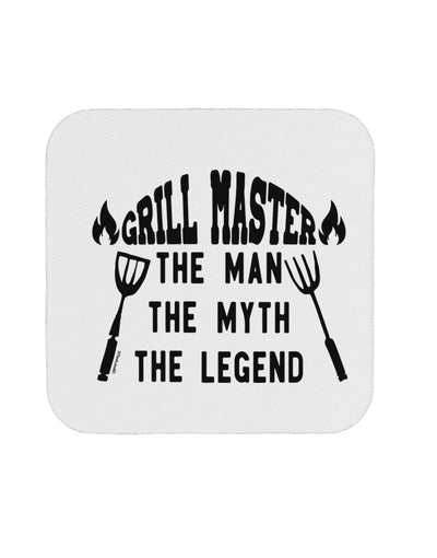 TooLoud Grill Master The Man The Myth The Legend Coaster-Coasters-TooLoud-1 Piece-Davson Sales