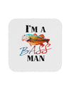 I'm A Bass Man Watercolor Coaster-Coasters-TooLoud-1-Davson Sales