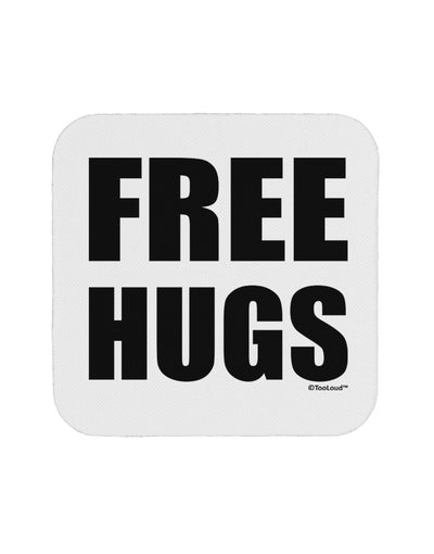 Free Hugs Coaster-Coasters-TooLoud-White-Davson Sales