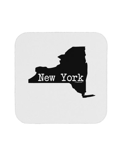 New York - United States Shape Coaster by TooLoud-Coasters-TooLoud-White-Davson Sales