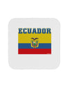 Ecuador Flag Coaster-Coasters-TooLoud-1-Davson Sales