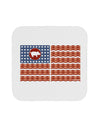 American Bacon Flag Coaster-Coasters-TooLoud-White-Davson Sales