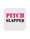 Pitch Slapped - Pink Coaster-Coasters-TooLoud-White-Davson Sales