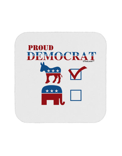 Proud Democrat Checkmark Coaster-Coasters-TooLoud-1-Davson Sales