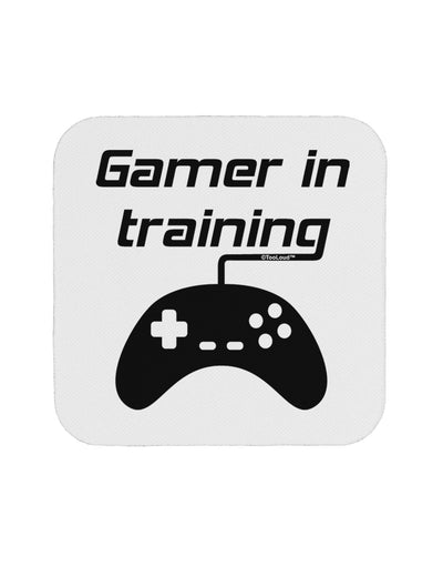 Gamer In Training BnW Coaster by TooLoud-Coasters-TooLoud-1-Davson Sales