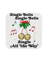 Jingle Bells All the way Coaster-Coasters-TooLoud-White-Davson Sales