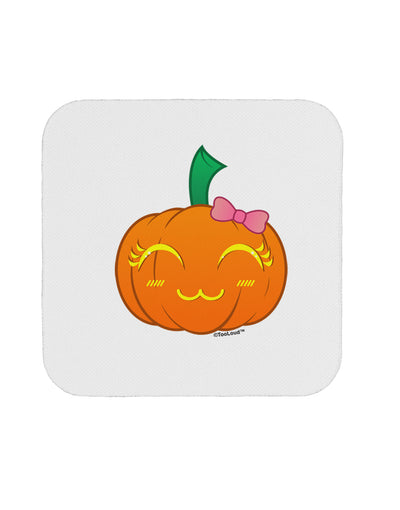 Kyu-T Face Pumpkin Coaster by TooLoud-Coasters-TooLoud-1-Davson Sales