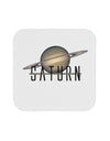 Planet Saturn Text Coaster by TooLoud-Coasters-TooLoud-1-Davson Sales