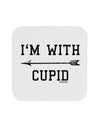 I'm With Cupid - Left Arrow Coaster by TooLoud-Coasters-TooLoud-White-Davson Sales