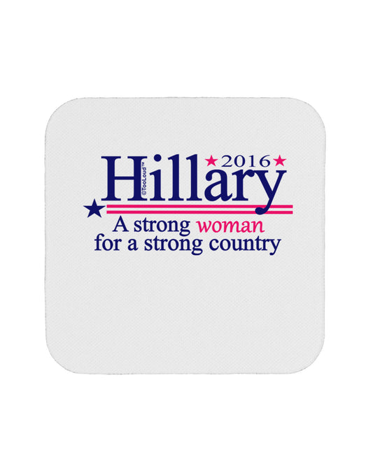 Hillary A Strong Woman Coaster-Coasters-TooLoud-White-Davson Sales