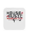 House Saved My Life Coaster-Coasters-TooLoud-White-Davson Sales