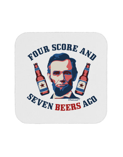 Seven Beers Ago - Lincoln Coaster-Coasters-TooLoud-1-Davson Sales