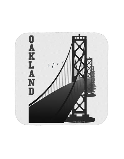 Oakland Text Bay Bridge Coaster-Coasters-TooLoud-1-Davson Sales