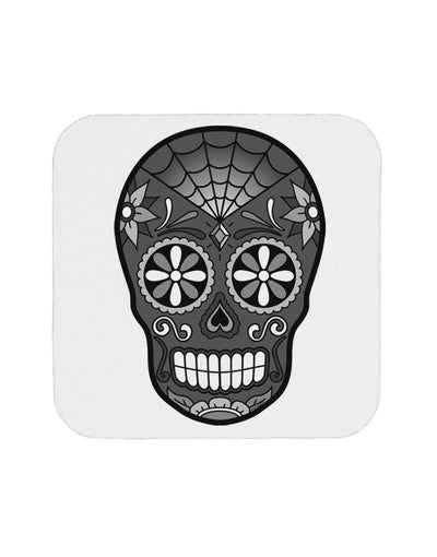 Version 9 Black and White Day of the Dead Calavera Coaster-Coasters-TooLoud-White-Davson Sales