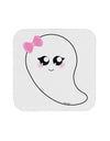 Cute Girl Ghost Halloween Coaster-Coasters-TooLoud-White-Davson Sales