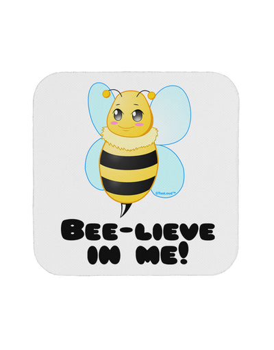 Bee-lieve In Me Coaster-Coasters-TooLoud-White-Davson Sales