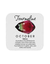 Birthstone Tourmaline Coaster by TooLoud-Coasters-TooLoud-1-Davson Sales