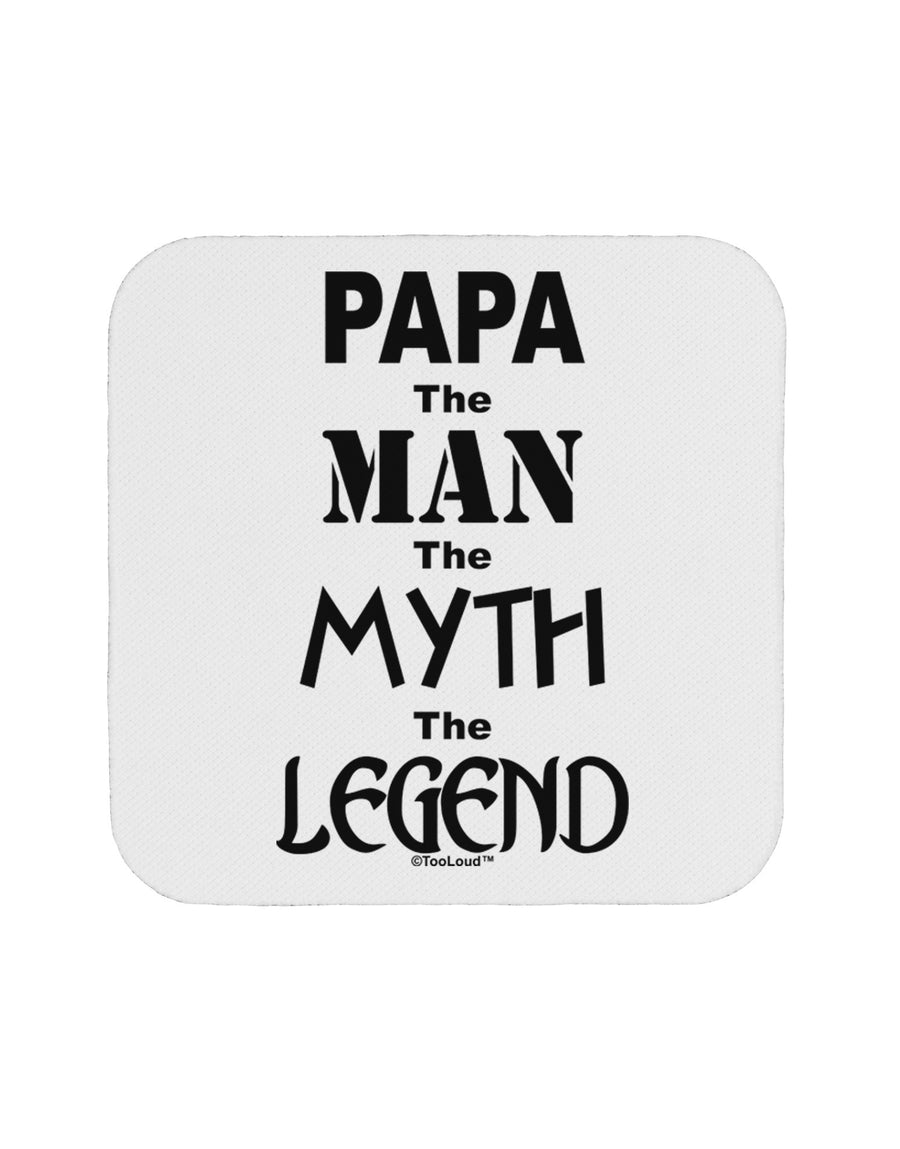 The Man The Myth The Legend - Papa Coaster by TooLoud-Coasters-TooLoud-White-Davson Sales