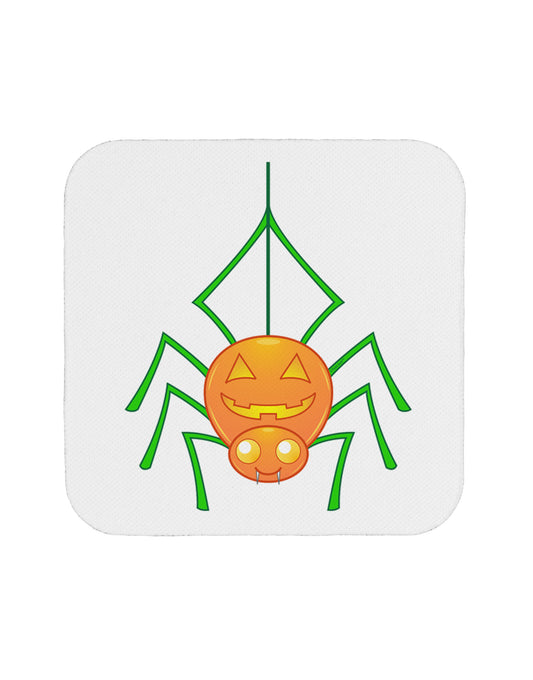 Cute Pumpkin Spider - Halloween Coaster-Coasters-TooLoud-White-Davson Sales