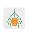 Cute Pumpkin Spider - Halloween Coaster-Coasters-TooLoud-White-Davson Sales