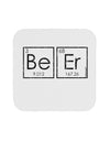 Be Er - Periodic Table of Elements Coaster by TooLoud-Coasters-TooLoud-White-Davson Sales