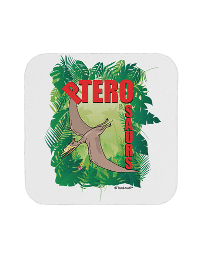 Pterosaurs - With Name Coaster by TooLoud-Coasters-TooLoud-White-Davson Sales