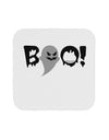 Scary Boo Text Coaster-Coasters-TooLoud-White-Davson Sales
