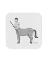 Greek Mythology Centaur Design - Grayscale Coaster by TooLoud-Coasters-TooLoud-White-Davson Sales