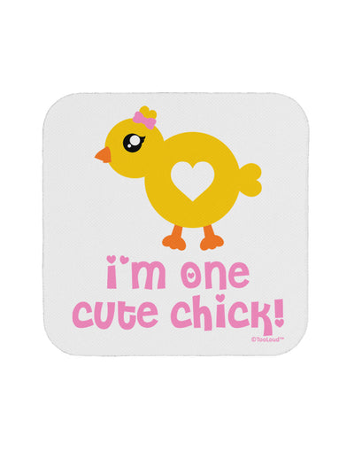 I'm One Cute Chick Coaster by TooLoud-Coasters-TooLoud-White-Davson Sales