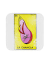 La Chancla Loteria Distressed Coaster by TooLoud-TooLoud-1-Davson Sales