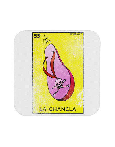 La Chancla Loteria Distressed Coaster by TooLoud-TooLoud-1-Davson Sales