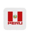 Peru Flag Coaster-Coasters-TooLoud-1-Davson Sales