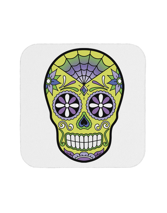 Version 7 Poison Day of the Dead Calavera Coaster-Coasters-TooLoud-White-Davson Sales