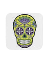 Version 7 Poison Day of the Dead Calavera Coaster-Coasters-TooLoud-White-Davson Sales