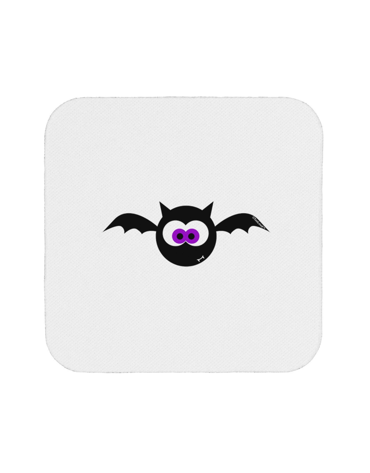 Vampire Bat Halloween Coaster-Coasters-TooLoud-White-Davson Sales
