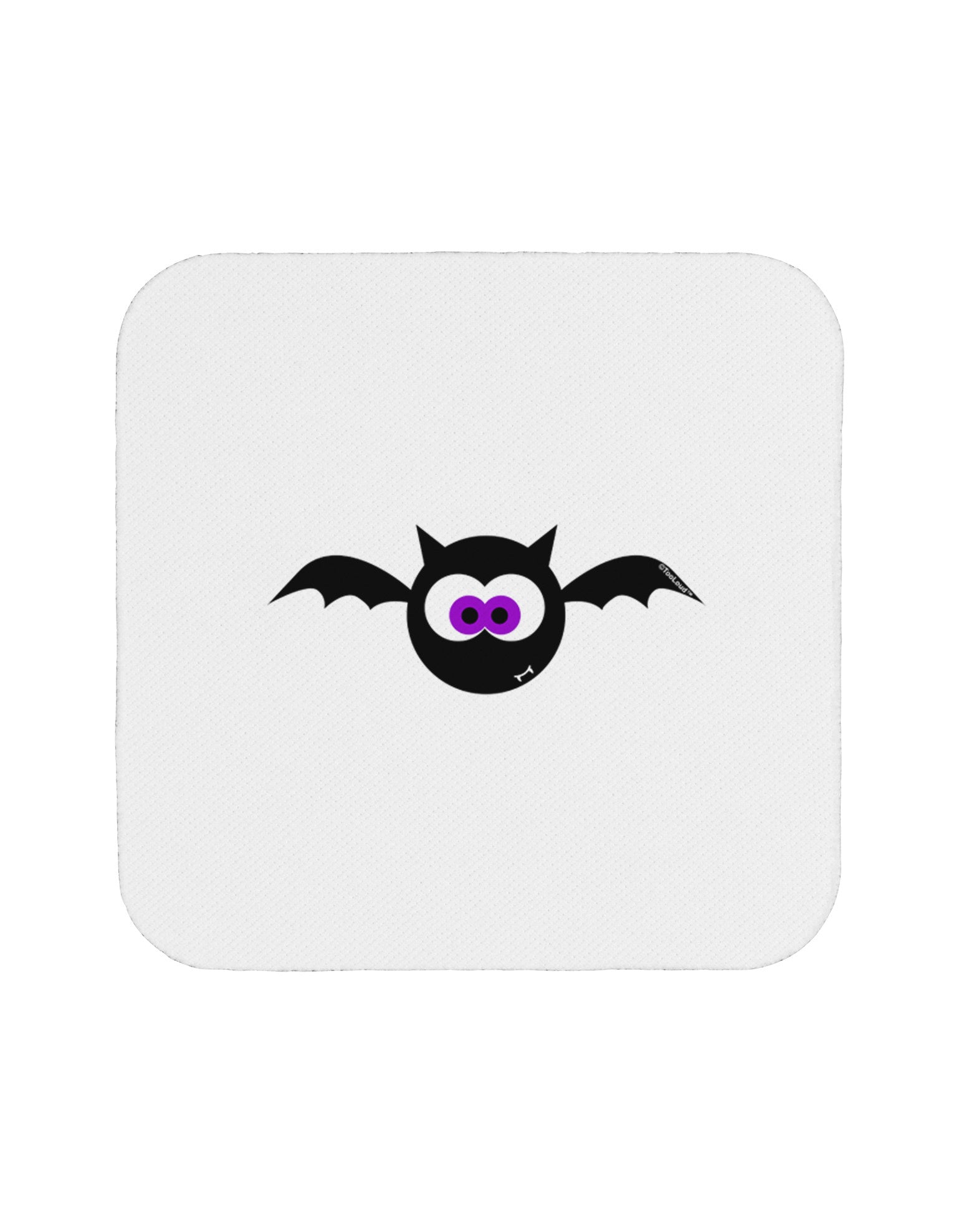 Vampire Bat Halloween Coaster-Coasters-TooLoud-White-Davson Sales