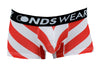 Red Candy Cane Boxer Brief Dual Sided All Over Print-Boxer Briefs-TooLoud-White-Small-Davson Sales