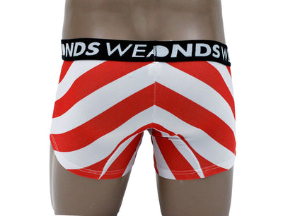 Red Candy Cane Boxer Brief Dual Sided All Over Print-Boxer Briefs-TooLoud-White-Small-Davson Sales