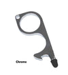 Contactless Key Touchless Door Opener Keychain Tool-Accessories-Davson Sales-Chrome-Davson Sales