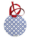 Stars of David Jewish Collapsible Neoprene Bottle Insulator All Over Print by TooLoud-TooLoud-White-Davson Sales
