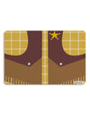 Cowboy Yellow AOP Placemat All Over Print Set of 4 Placemats-Placemat-TooLoud-White-Davson Sales