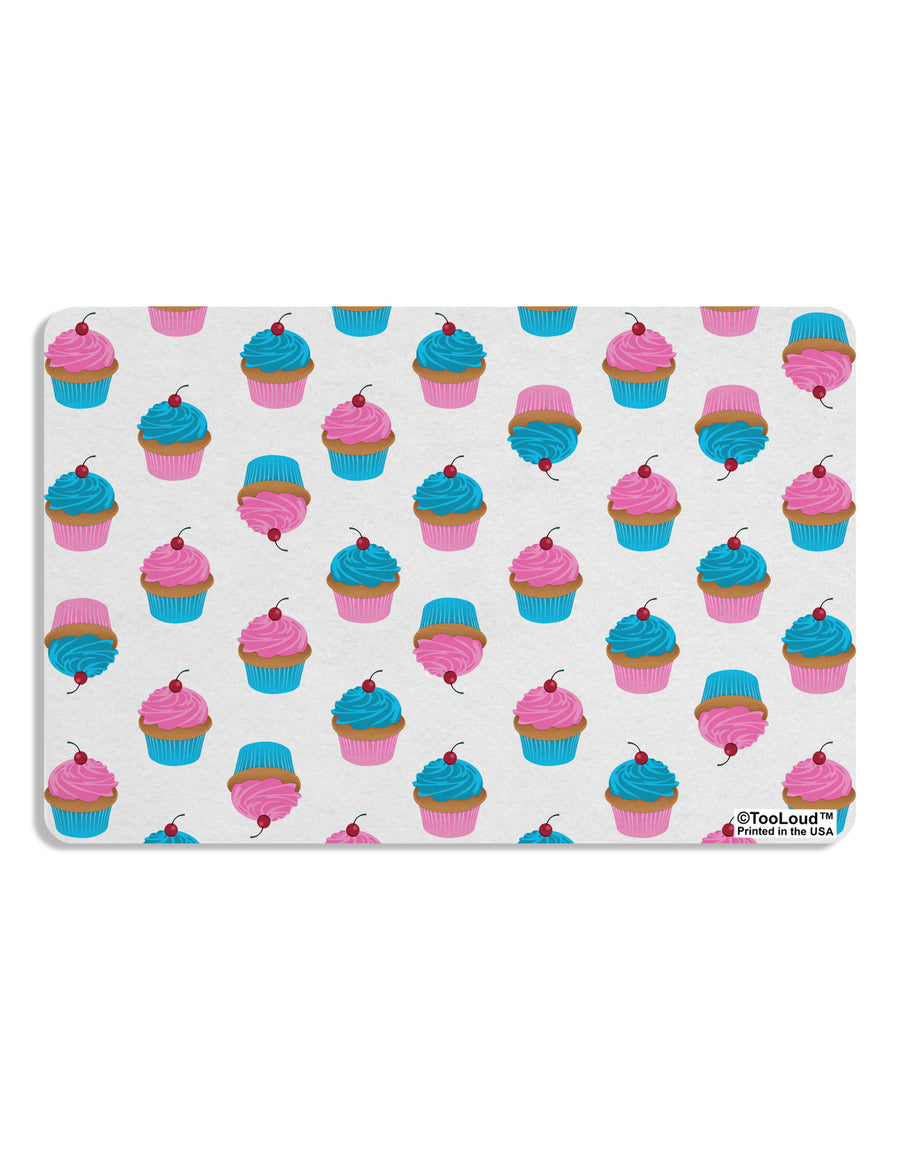 Cute Cupcakes AOP Placemat All Over Print Set of 4 Placemats-Placemat-TooLoud-White-Davson Sales