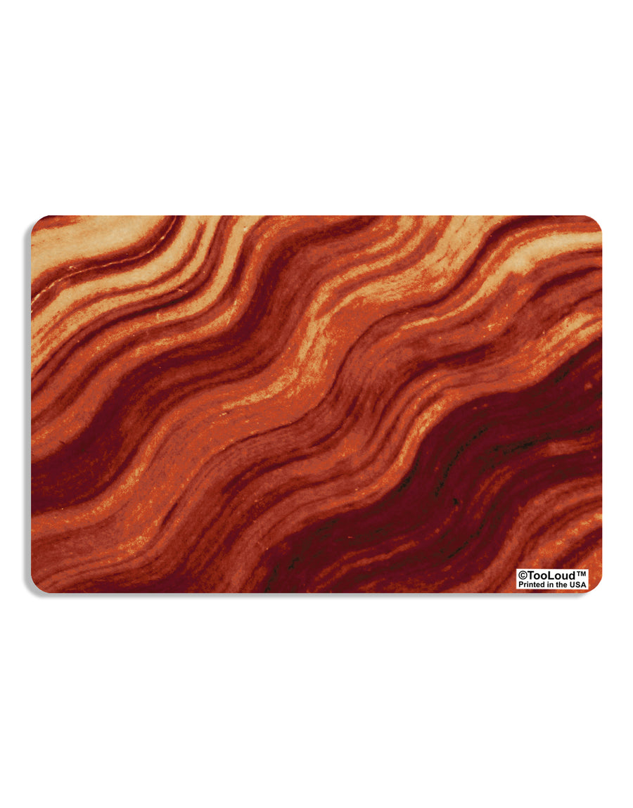 Bacon Bacon Bacon Placemat All Over Print by TooLoud Set of 4 Placemats-Placemat-TooLoud-White-Davson Sales