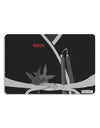 Ninja Black AOP Placemat All Over Print Set of 4 Placemats-Placemat-TooLoud-White-Davson Sales