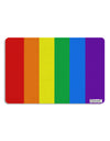 Rainbow Vertical Gay Pride Flag Placemat All Over Print by TooLoud Set of 4 Placemats